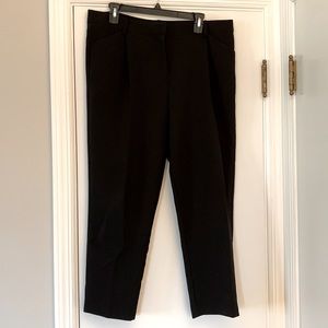 Joe Fresh pleated cropped pants - size 12.